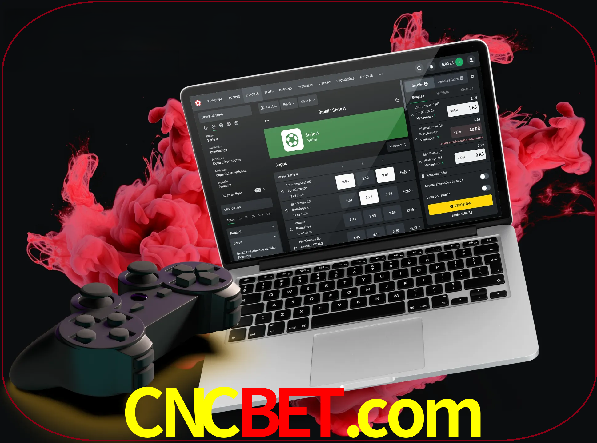 Visite a secção especial de jogos de vídeo em cncbet para descobrir em que jogos pode apostar e ganhar muito dinheiro.